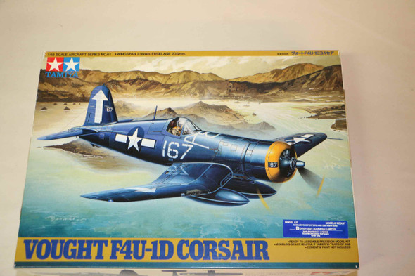 TAM61061 - Tamiya 1/48 Vought F4U-1D Corsair - PREOWNED117511