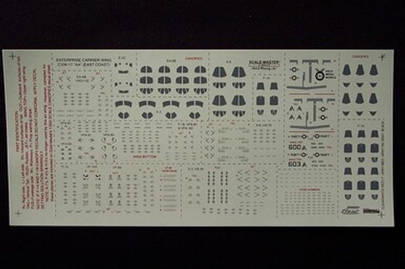 GMM3504D - Gold Medal Models 1/350 LO-VIZ Decals (East Coast) PREOWNED118589