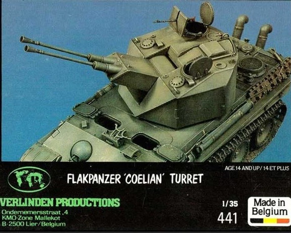 VER441 Verlinden 1/35 Flakpanzer Coelian Turret   PREOWNED118600