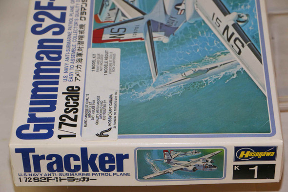 HASK001- Haseagawa 1/72 Tracker US Navy Anti-Submarine Patrol Plane - PREOWNED117529