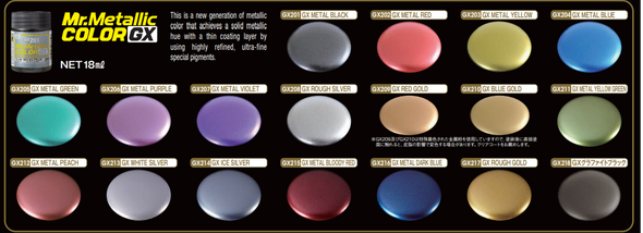 MRHGX212 - Mr. Hobby - Mr. Color GX 212 GX Metal Peach 18ml