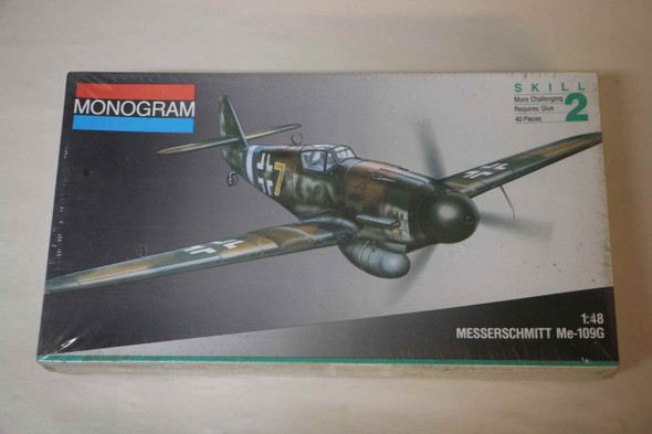 MON5225 - Monogram 1/48 Messerschmitt Me-109G  PREOWNED118625