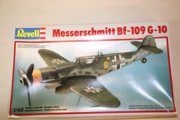 RAG4325 - Revell 1/48 Messerschmitt Bf-109 G-10  PREOWNED118629