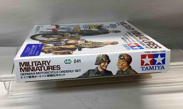 TAM35241 - Tamiya - 1/35 German Motorcycle Orderly Set - PREOWNED11866