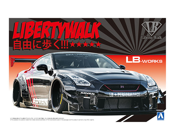 AOS05592 - Aoshima 1/24 LB Works R35 GT-R type 2 Ver.2