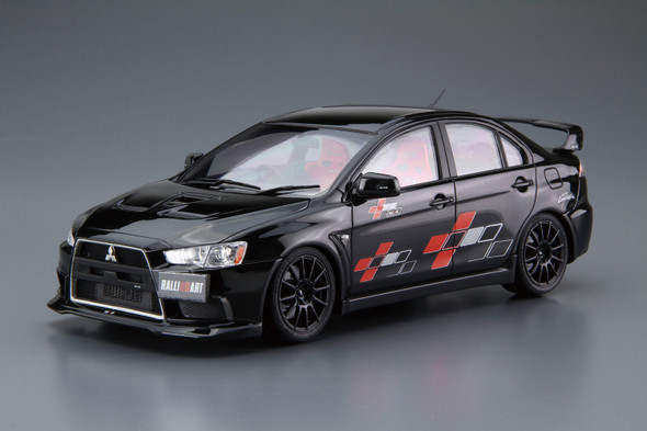 AOS05987 - Aoshima 1/24 Ralliart CZ4A Lancer Evolution X '07 Mitsubishi