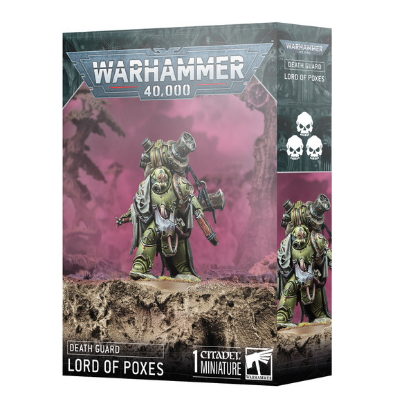 GAM42-16 - Games Workshop Warhammer 40K Death Guard Lord of Poxes GAM42-16 - Games Workshop Warhammer 40K Death Guard Lord of Poxes