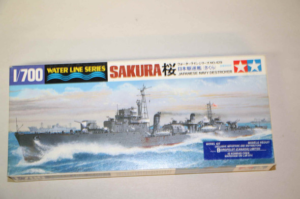 TAM31429 - Tamiya - 1/700 Sakura IJN Destroyer  PREOWNED118706