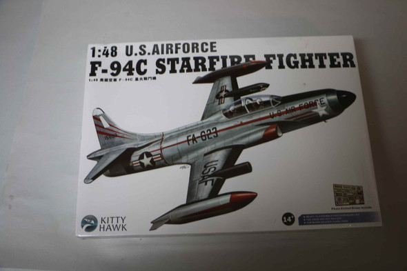 KITKH80101 - Kitty Hawk 1/48 USAF F-94C Starfire Fighter - PREOWNED117584