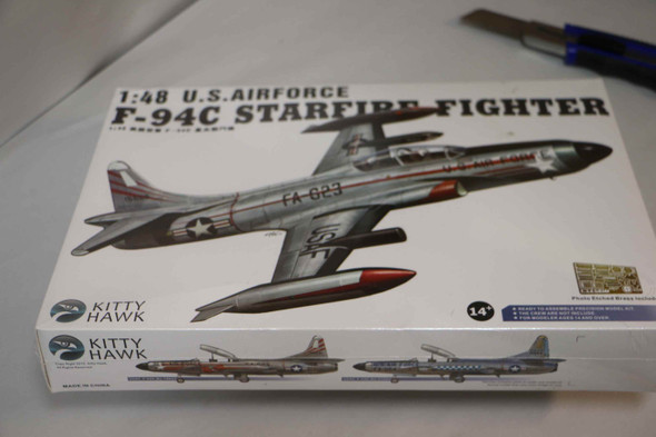 KITKH80101 - Kitty Hawk 1/48 USAF F-94C Starfire Fighter - PREOWNED117584