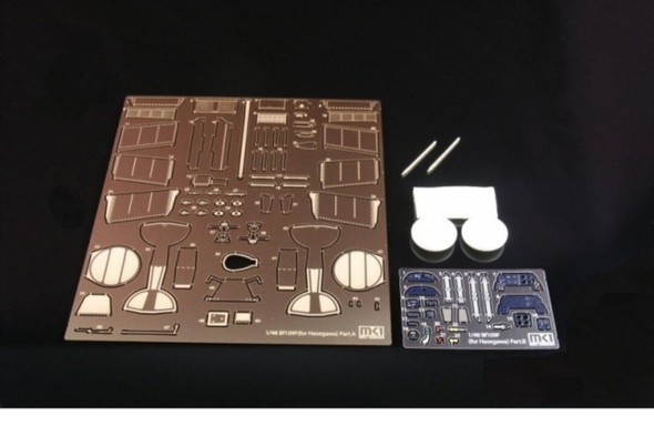 MKDMA48009  Mk.1 Design 1/48  Bf-109F Detail-up Parts MKDMA48009  Mk.1 Design 1/48  Bf-109F Detail-up Parts
