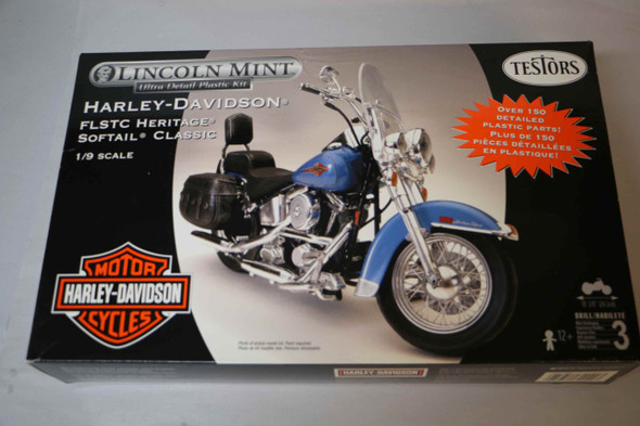 TES7202 - Testors 1/9 Harley-Davidson FLSTC Heritage Softail Classic  PREOWNED118734 TES7202 - Testors 1/9 Harley-Davidson FLSTC Heritage Softail Classic  PREOWNED118734