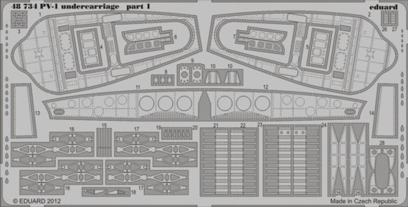 EDU48734 - Eduard 1/48  PV-1 undercarriage (DISCONTINUED)