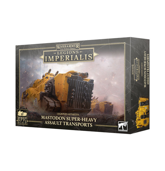 GAM03-92 - Games Workshop Warhammer Legions Imperialis Mastodon Super-Heavy Assault Transports