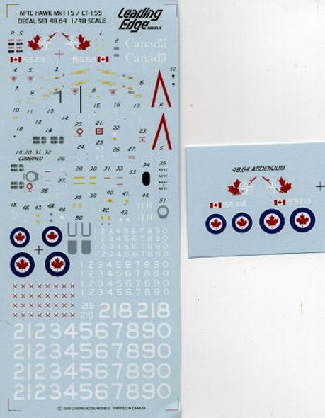 LEA48.64  Leading Edge 1/48 NFTC HAWK CT-155/Hawk Mk 155
