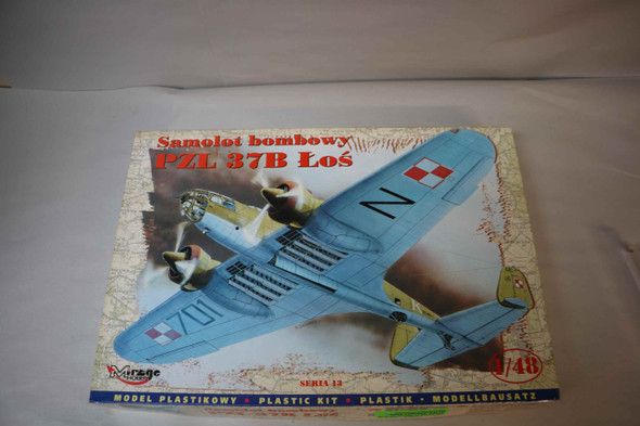MIR48132 - Mirage Hobby 1/48 Pzl 37B Los - PREOWNED117617