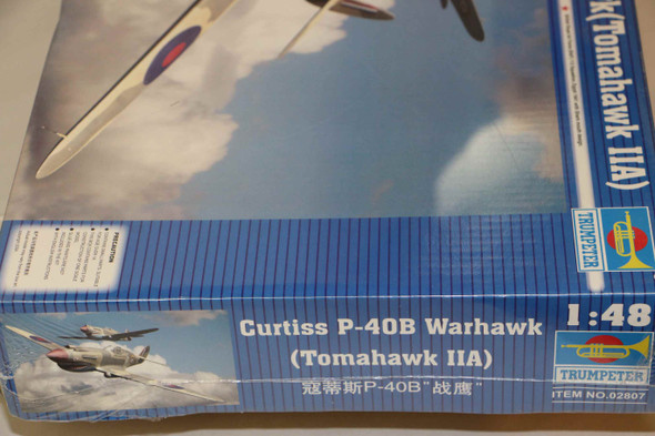 TRP02807 - Trumpeter 1/48 P-40B Warhawk (Tomahawk IIA) - PREOWNED117618