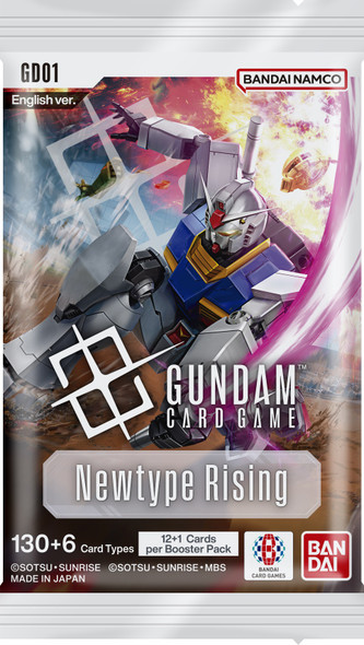Bandai Gundam CG GD-01 Newtype Rising Booster Pack Bandai Gundam CG GD-01 Newtype Rising Booster Pack