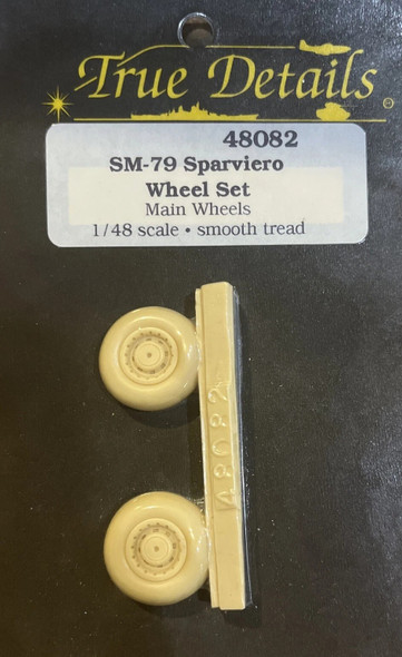 TRU48082 - Tru Detail 1/48  SM -79 Sparviero Wheel Set