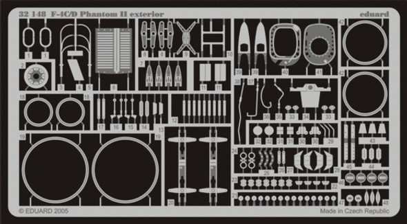 EDU32148- Eduard Models 1/32 F-4C/ D Phantom exterior ll