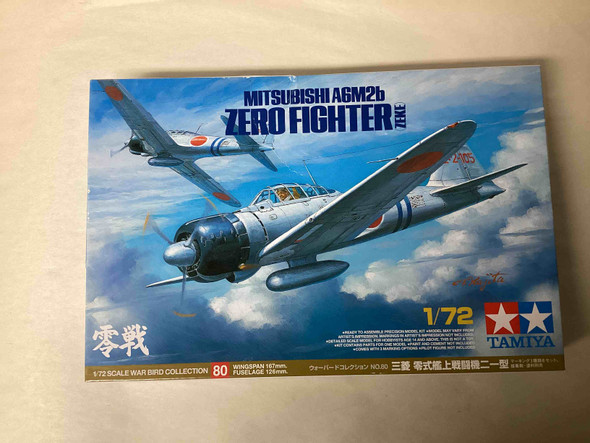 TAM60780 - Tamiya 1/72 Mitsubishi A6M2b Zero 'Zeke' - PREOWNED117660