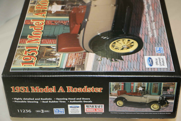 MIN11236 - Minicraft  1/16 1931 Model A Roadster  PREOWNED118836