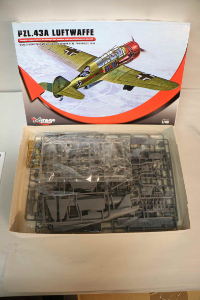 MIR481311 - Mirage Hobby - 1/48 PZL.43A Luftwaffe  PREOWNED118837