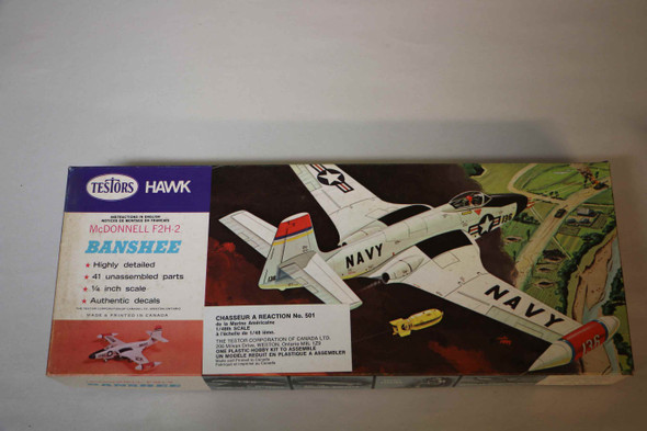 TES501 - Testors 1/48 McDonnell F2H-2 Banshee   PREOWNED118959