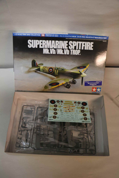 TAM60756 - Tamiya - 1/72 Supermarine Spitfire Mk.Vb/Mk.Vb Trop  PREOWNED118997