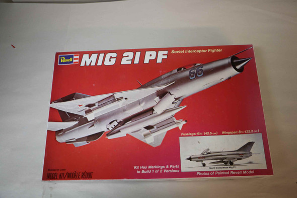 RAGH-267 - Revell 1/32 MiG 21 PF Soviet Interceptor  PREOWNED119005
