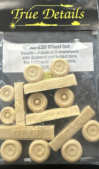 TRU45007- True Details 1/72 KC-135 Wheel Set