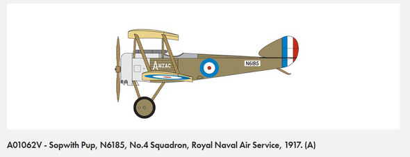 AIRA01062V - Airfix 1/72 Sopwith Pup