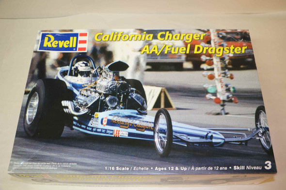 RMX85-7681 - Revell 1/16 California Charger AA/Fuel Dragster  PREOWNED119083