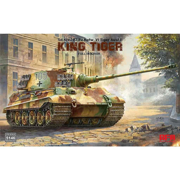 BAN35427 - Bandai 1/48 King Tiger Sd.Kfz.182 WWWEB10107210