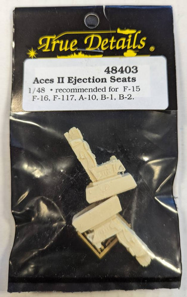 TRU48403 - True Detail 1/48 Aces  II Ejection Seats  F-16