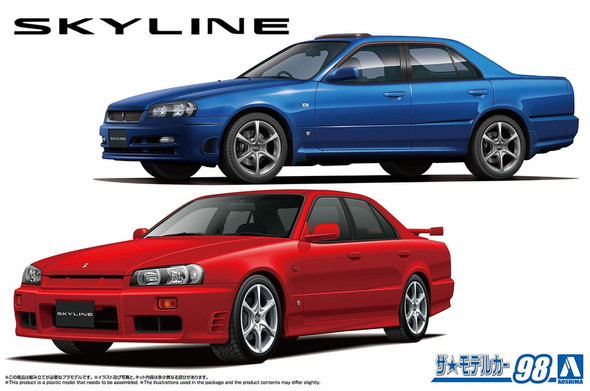 AOS20052 - Aoshima 1/24 Nissan ER34 Skyline