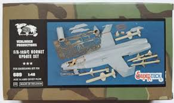 VER689 - Verlinden 1/48 F/A-18A/C Hornet - Update Set for Hasegawa VER689 - Verlinden 1/48 F/A-18A/C Hornet - Update Set for Hasegawa