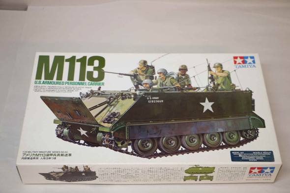 TAM35040 - Tamiya 1/35 M113  PREOWNED119212 TAM35040 - Tamiya 1/35 M113  PREOWNED119212
