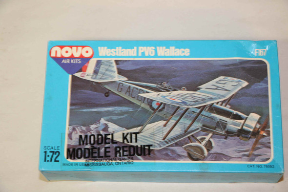 NPKF167 - Novo 1/72 Westland PV6 Wallace NPKF167 - Novo 1/72 Westland PV6 Wallace