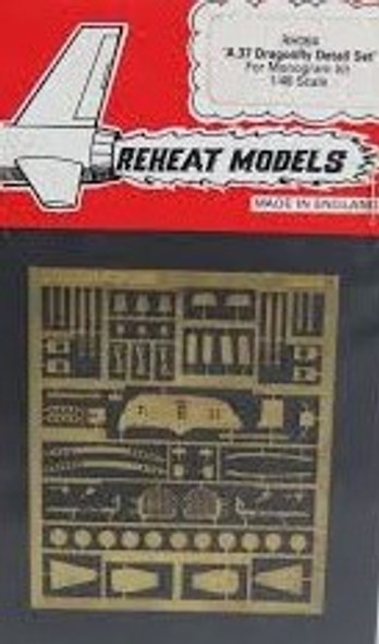 REHRH064 - Reheat Models 1/48 A-37 Dragonfly Detail Set REHRH064 - Reheat Models 1/48 A-37 Dragonfly Detail Set