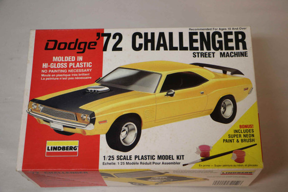 LIN72152 - Lindberg - 1/25 '72 Challenger Street Machine LIN72152 - Lindberg - 1/25 '72 Challenger Street Machine