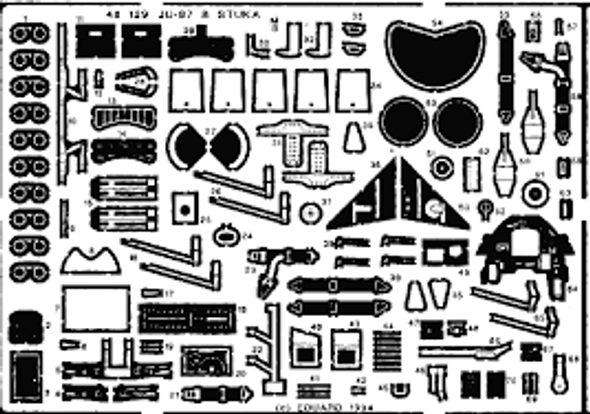 EDU48129 - Eduard 1/48 Ju 87B  Stuka