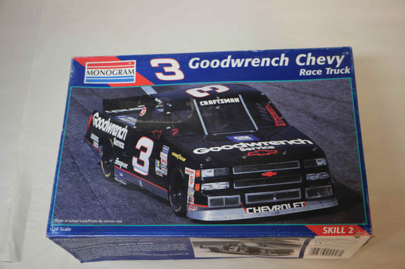 MON2458 - Monogram 1/24 3 Goodwrench Chevy Race Truck