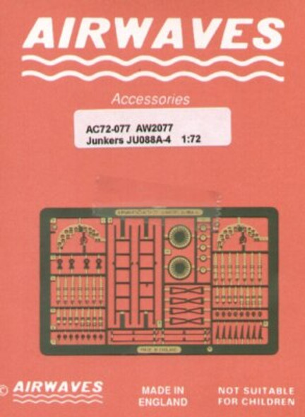 ARWAC72077 - Airwaves 1/72  Junkers Ju-88A-4 for Italeri