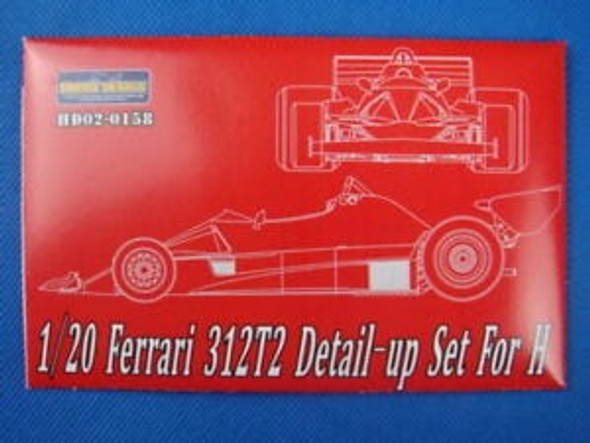 HBDHD02-0158 - Hobby Design 1/20 Ferrari 312T2 Detail-up set