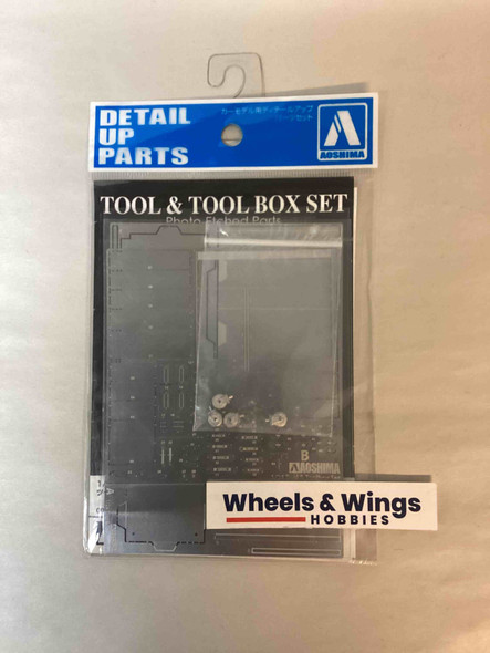 AOS001554 - Aoshima 1/24 Tool & Tool Box Set - WWHP119512