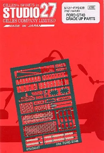 STUST27-FP2439 - Studio27 1/24  Ford GT40 Upgrade Part
