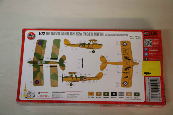 AIRA01025 - Airfix 1/72 De Havilland DH.82a Tiger Moth  WWHP119541