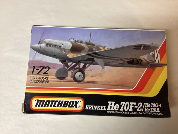 MATPK-132 - Matchbox 1/72 Heinkel He 70F-2/ He 70G-1/He170A - WWHP119547