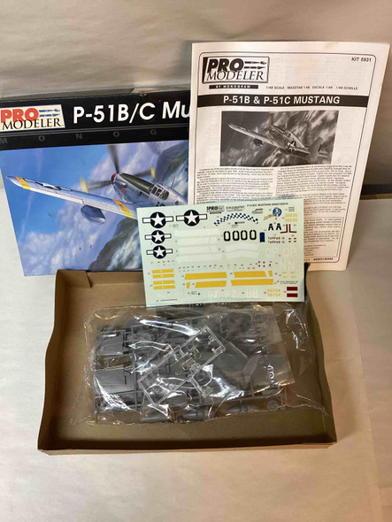 PRM85-5931 - Pro Modeler 1/48 P-51B/C Mustang  - WWHP119576